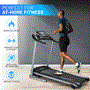 Pyle - SLFTRD418 , Home and Office , Fitness Equipment - Home Gym , Health and Fitness , Fitness Equipment - Home Gym , Folding Treadmill Electric Motorized Running Machine - 36 Pre-set Program,Digital Smart Treadmill with 3 Selectable Incline Levels